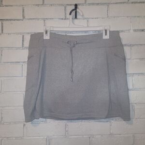 Kyodan Gray Athletic Skort with Zip Pockets - Size L